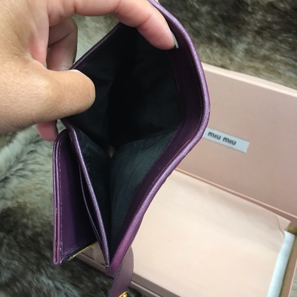 Miu Miu Nappa Long Wallet - Picture 7 of 8